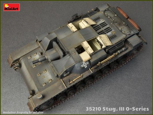 Scale model 1/35 self-propelled gun Stug.III 0-Series Miniart 35210 детальное изображение Бронетехника 1/35 Бронетехника