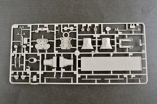 Збірна модель 1/350 Італійський важкий крейсер Gorizia Trumpeter 05349 детальное изображение Флот 1/350 Флот