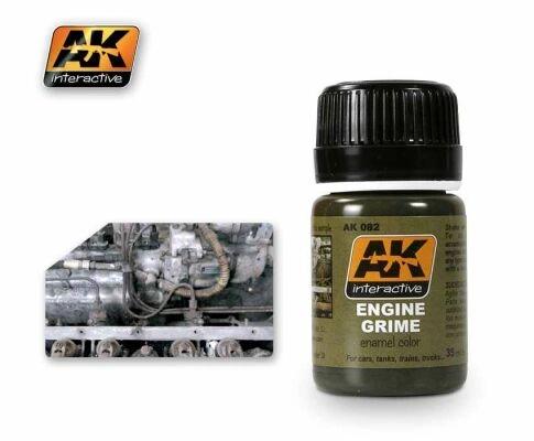 Engine grime 35ml / Жидкость для имитации эффекта загрязнения двигателя 35мл детальное изображение Weathering Weathering