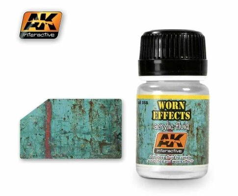Worn effects acrylic fluid 35ml детальное изображение Weathering Weathering