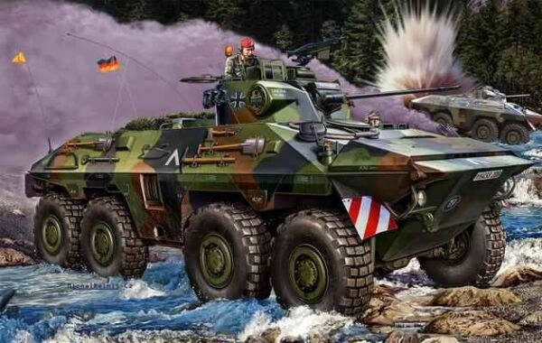 SpPz 2 LUCHS A1/A2 детальное изображение Бронетехника 1/35 Бронетехника
