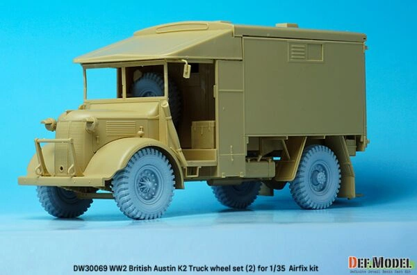WW2 British Austin K2 Truck -India детальное изображение Смоляные колёса Афтермаркет