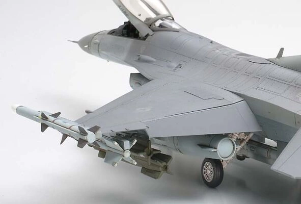 Збірна модель 1/48 Літак Lockheed Martin F-16C [BLOCK 25/32] Fighting Falcon ANG Tamiya 61101 детальное изображение Самолеты 1/48 Самолеты