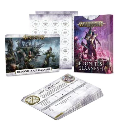 WARSCROLL CARDS: HEDONITES OF SLAANESH (ENG) детальное изображение Слаанешиты Хаос
