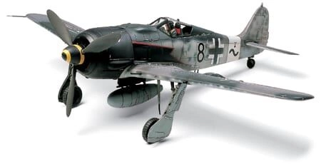 Scale model 1/48 Airplane FOCKE-WULF FW190 A-8/A-8 R2 100 Tamiya 61095 детальное изображение Самолеты 1/48 Самолеты
