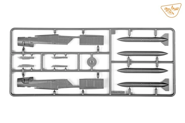 Scale model 1/72 aircraft MiG-23 MLAE-2 Flogger-G Clear Prop 72031 детальное изображение Самолеты 1/72 Самолеты