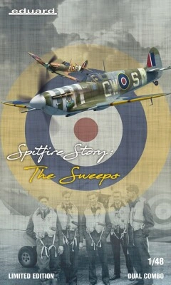 Збірна модель 1/48 Літак Spitfire Mk.Vb SPITFIRE STORY LIMITED Eduard 11153 детальное изображение Самолеты 1/48 Самолеты