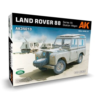 Scale model 1/35 Car Land Rover 88 Series IIA Station wagon AK-interactive AK35013 детальное изображение Автомобили 1/35 Автомобили