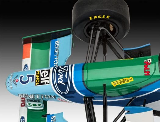 Збірна модель 1/24 Автомобіль Benetton Ford B194 Revell 05689 детальное изображение Автомобили 1/24 Автомобили