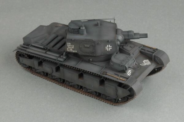 Scale model 1/35 German tank Neubaufahrzeug TYPE Ⅲ (Rheinmetall) Trumpeter 05529 детальное изображение Бронетехника 1/35 Бронетехника
