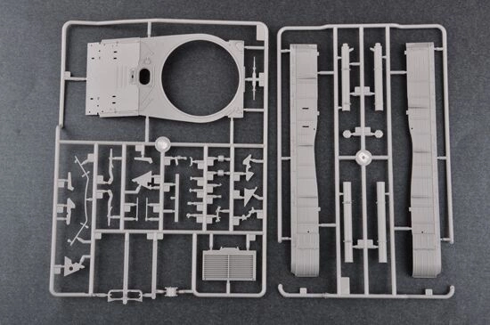 Збірна модель 1/35 Рянський бойовий танк Т-64Б (1984) Trumpeter 05521 детальное изображение Бронетехника 1/35 Бронетехника