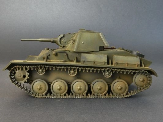 Soviet tank T-70M детальное изображение Бронетехника 1/35 Бронетехника