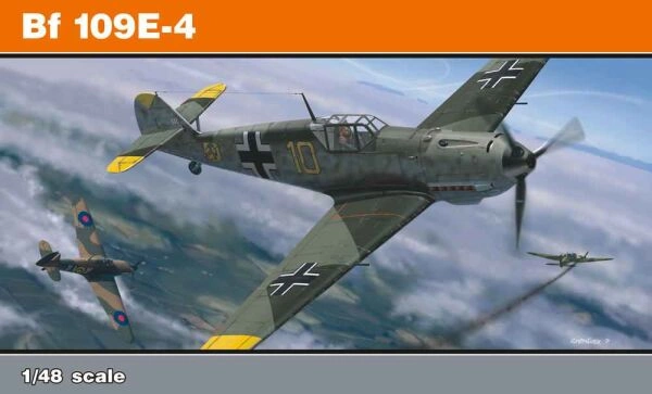 Bf 109E-4 1/48 детальное изображение Самолеты 1/48 Самолеты