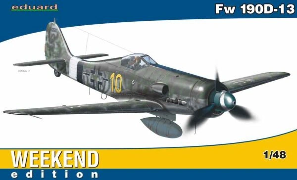 Fw 190D-13 1/48 детальное изображение Самолеты 1/48 Самолеты