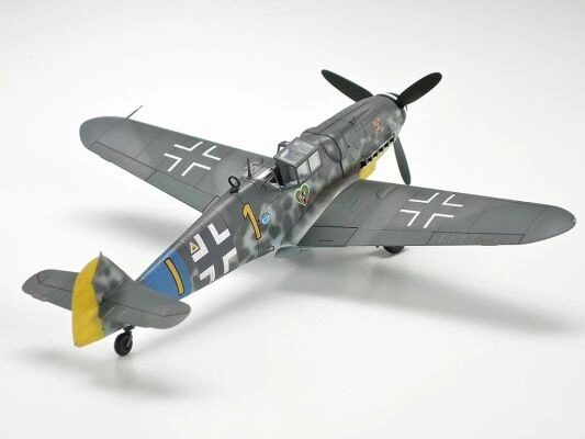 Збірна модель 1/72  Німецький винищувач MITSUBISHI MESSERSCHMITT BF109G-6 Тамія 60790 детальное изображение Самолеты 1/72 Самолеты