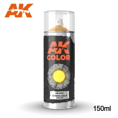 Dunkelgelb color - Spray 150ml / Спрей Dunkelgelb 150мл детальное изображение Краска / грунт в аэрозоле Краски