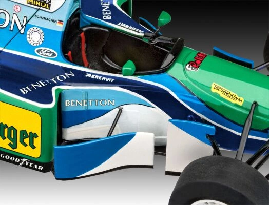Збірна модель 1/24 Автомобіль Benetton Ford B194 Revell 05689 детальное изображение Автомобили 1/24 Автомобили