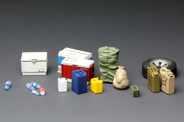 Scale model 1/35 Pickup truck with equipment Meng VS-002 детальное изображение Автомобили 1/35 Автомобили