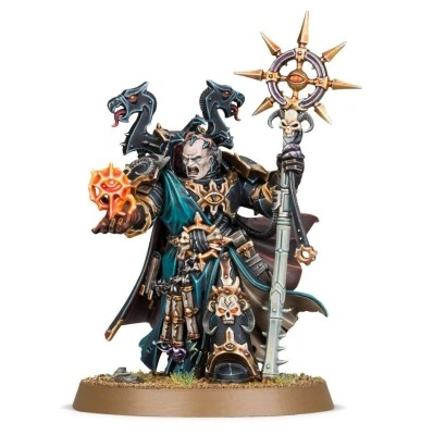 Игровой набор Warhammer 40000 - CHAOS SPACE MARINES: SORCERER детальное изображение Космический Десант Хаоса Армии Хаоса