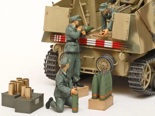 Scale model 1/35 SPG Hummel (late production) Tamiya 35367 детальное изображение Артиллерия 1/35 Артиллерия