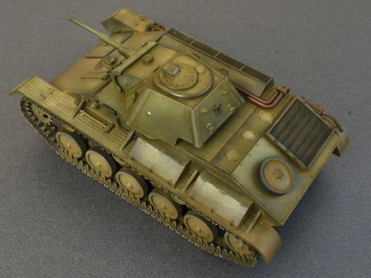 Soviet tank T-70M детальное изображение Бронетехника 1/35 Бронетехника