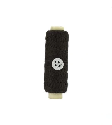 COTTON THREAD BROWN 0,15mm - Бавовняна коричнева нитка детальное изображение Аксессуары для дерева Модели из дерева