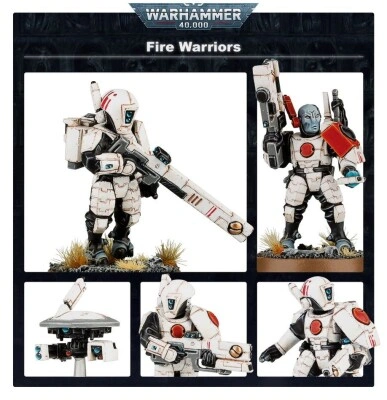 Игровой набор Warhammer 40000 - T’AU EMPIRE: FIRE WARRIORS детальное изображение Империя Тау Армии Ксеносов