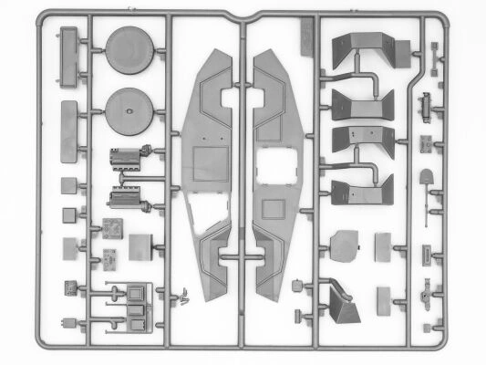 Збірна модель 1/35 Бронеавтомобіль Sd.Kfz. 247 Ausf.B ICM 35110 детальное изображение Автомобили 1/35 Автомобили
