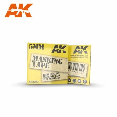 MASKING TAPE: 5MM / Маскировочная лента 5мм детальное изображение Маскировочные ленты Инструменты