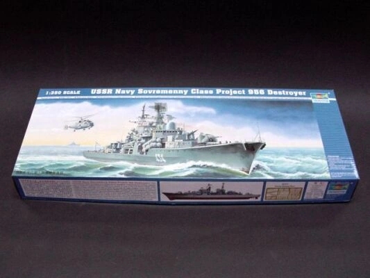 Збірна модель 1/350 Есмінець проекту 956 ВМФ СРСР &quot;Сучасний&quot; Trumpeter 04514 детальное изображение Флот 1/350 Флот