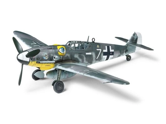 Збірна модель 1/72  Німецький винищувач MITSUBISHI MESSERSCHMITT BF109G-6 Тамія 60790 детальное изображение Самолеты 1/72 Самолеты