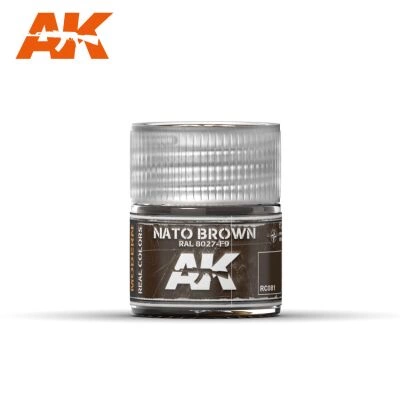 Nato Brown RAL 8027 F9 / НАТО коричневий детальное изображение Real Colors Краски