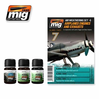 AIRPLANES ENGINES AND EXHAUSTS детальное изображение Наборы weathering Weathering