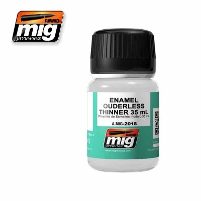 ENAMEL ODOURLESS THINNER 35 ml / Розчинник для емалей 35 мл детальное изображение Растворители Модельная химия
