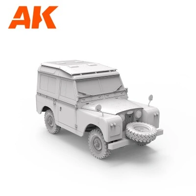 Scale model 1/35 Car Land Rover 88 Series IIA Station wagon AK-interactive AK35013 детальное изображение Автомобили 1/35 Автомобили