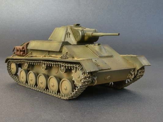 Soviet tank T-70M детальное изображение Бронетехника 1/35 Бронетехника