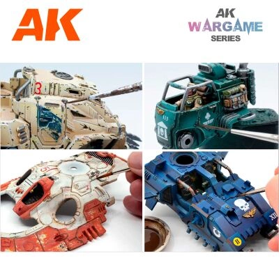 ГЛИБОКИЙ СИНІЙ ЗМИВКА – WARGAME SERIES детальное изображение Смывки – AK WARGAME SERIES Weathering