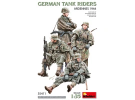 Scale model 1/35 Figures German tankmen - Ardennes, 1944 MiniArt 35411