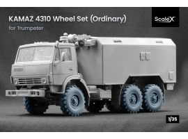 Набор колес для Камаз 4310 от Trumpeter ScaleX WM 35009