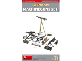 Scale model 1/35 German machine gun set Miniart 53044