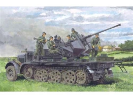 обзорное фото Sd.Kfz.7/2 3.7cm FlaK 36 Бронетехніка 1/35