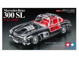 Сборная модель 1/24 Автомобиль Мерседес-Бенц 300 SL «Полный обзор» Тамия 24366