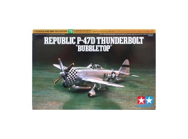 Збірна модель 1/72 Літак Republic P-47D Thunderbolt "Bubbletop" Tamiya 60770