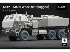 Набор колес (с деформацией) для HIMARS от Trumpeter ScaleX WM 35011S