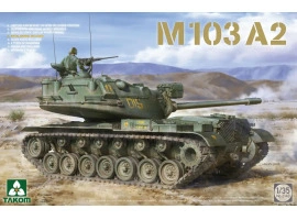 Scale model 1/35 Tank M103A2 Takom 2140