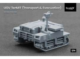 Збірна модель 1/35 Наземний дрон "TerMIT" (транспортно-евакуаційна версія) ScaleX VG 35005
