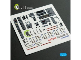 Heinkel He-177 A-5 3D декаль інтер'єр для комплекту Revell 1/72 KELIK K72213