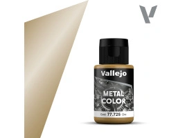 Акрилова фарба Золото (Gold) Vallejo Metal Color VAL 77725 Акрилова фарба Золото (Gold) Vallejo Metal Color VAL 77725