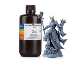 Фотополімерна смола ELEGOO ABS-Like 3.0 resin "Grey" (сіра) 1кг