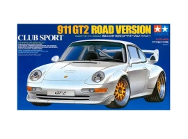 Сборная модель 1/24 Автомобиль Порше 911 GT2 Road Version Club Sport Тамия 24247